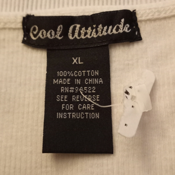 Cool Attitude XL Cotton Pink Multi Sequin Front Floral Design Ribbed Tank - Picture 6 of 7